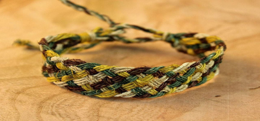 braided hemp bracelets