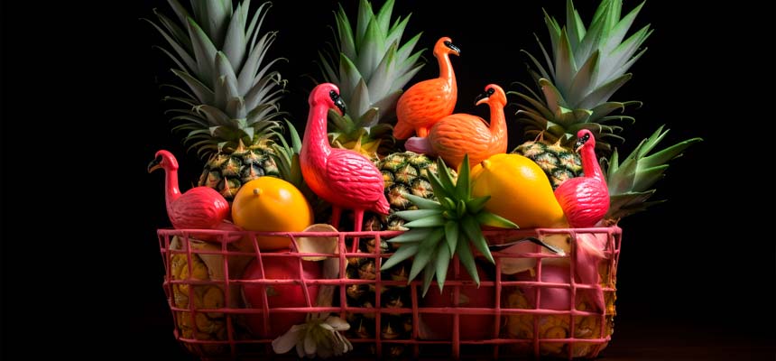 Pineapples and Flamingos: The Playful Symbols of Swinging