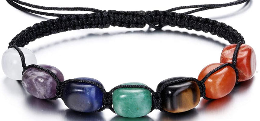 macrame chakra bracelets