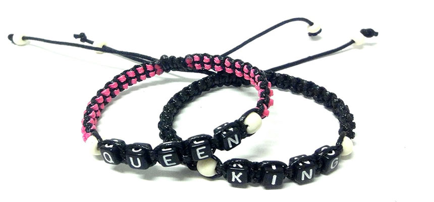 macrame relationship bracelets