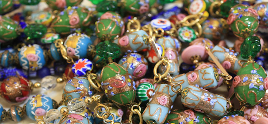 Murano glass beads history