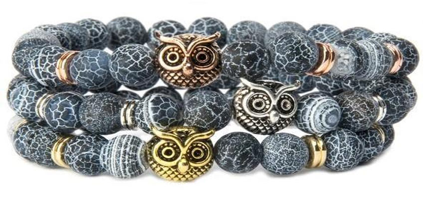 owl boho bracelet