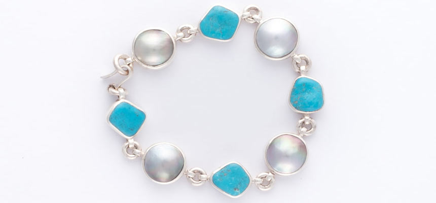 pearl Turquoise bracelets