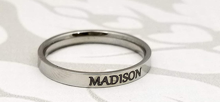 Personalized teenager rings