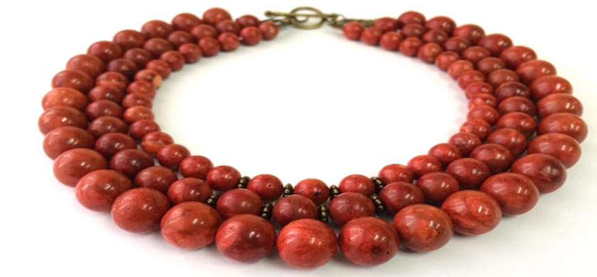 Red Sponge Coral jewelry history
