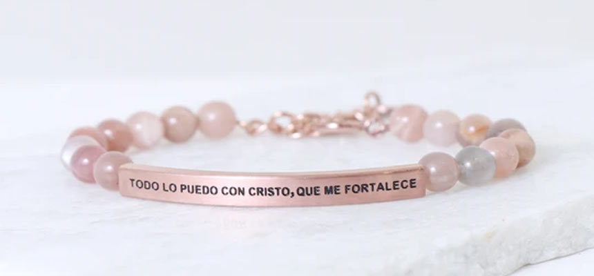 spanish saying inspire me bracelets