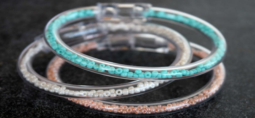 tube seed bead bracelets