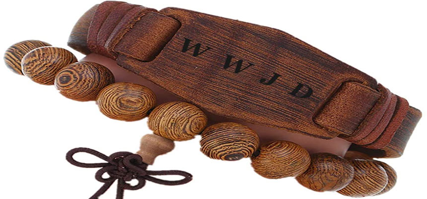 wooden wwjd bracelets