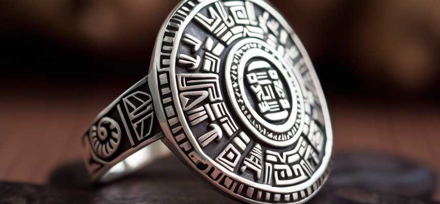 Wearing Aztec Rings