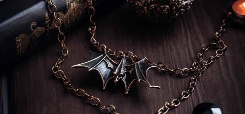 Crafting Process of Bat Necklaces