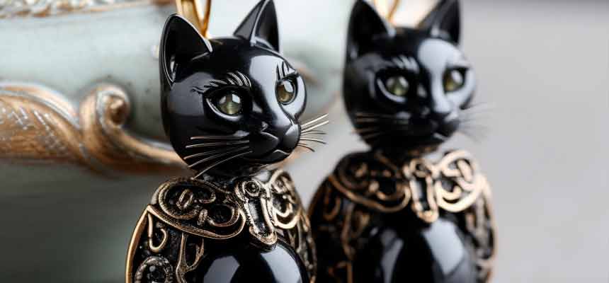 Styling with Whimsy: Incorporating Black Cat Earrings