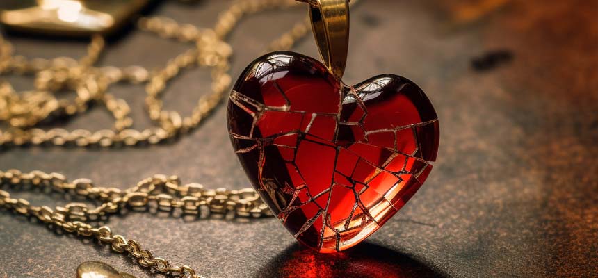 Broken Heart Pendant Designs and Characteristics