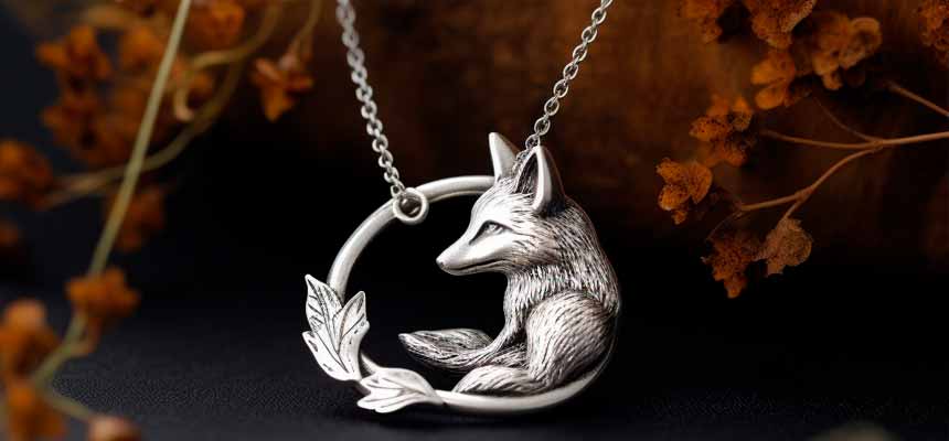 Styling with Fox Necklaces