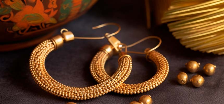 Materials Used in Fulani Earrings