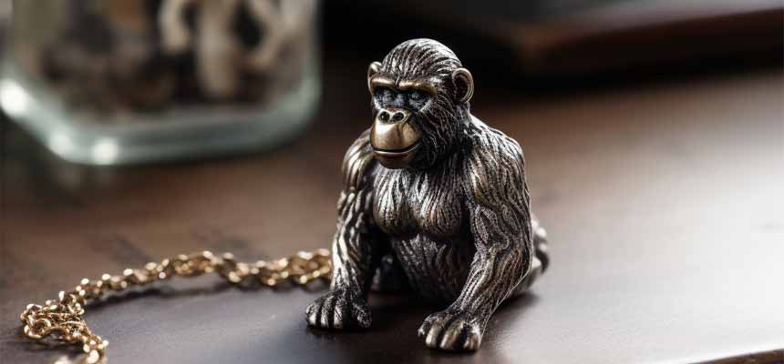 gorilla pendant