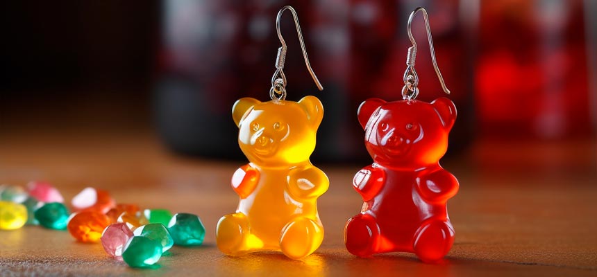 Caring for Your Gummy Bear Earrings