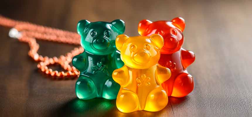 Materials and Styles of Gummy Bear Necklaces