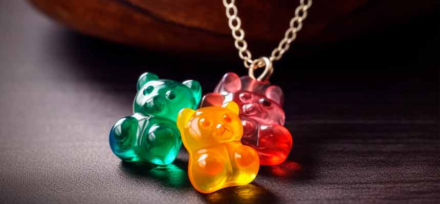 How to Wear and Style Gummy Bear Necklaces