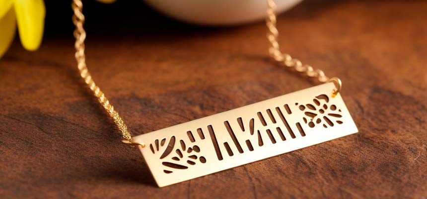 Caring for Your Hawaiian Name Necklace