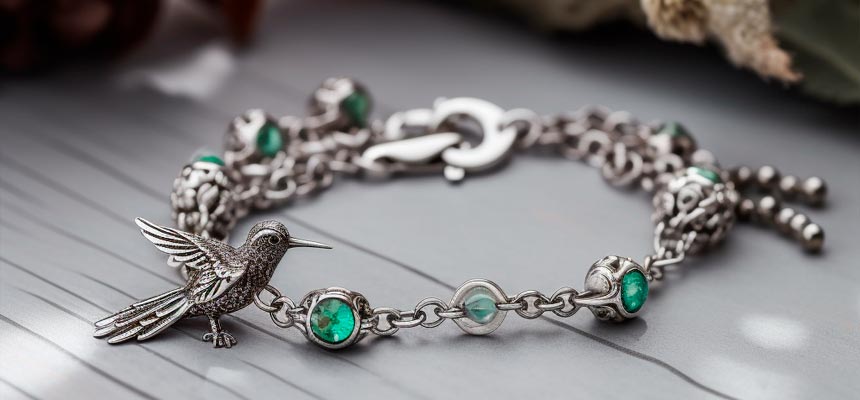 hummingbird bracelet