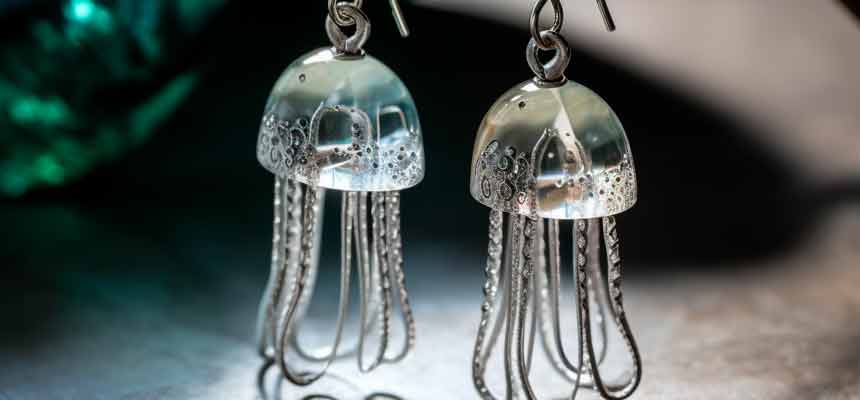 Making Jellyfish Earrings