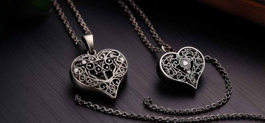 History of Magnetic Heart Necklaces