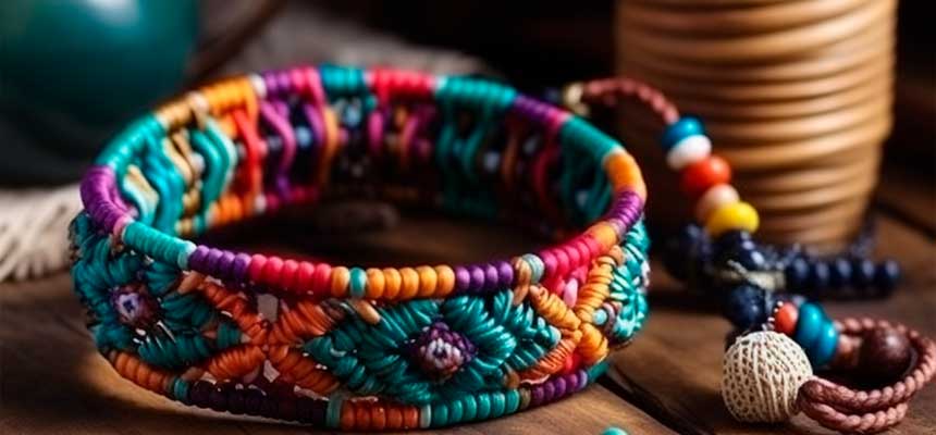Materials Used in Mexico Bracelets