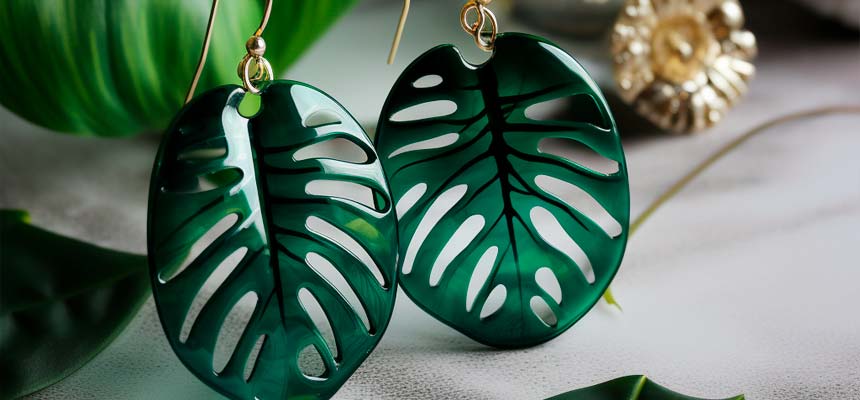 The Symbolism and Meaning of Monstera Earrings