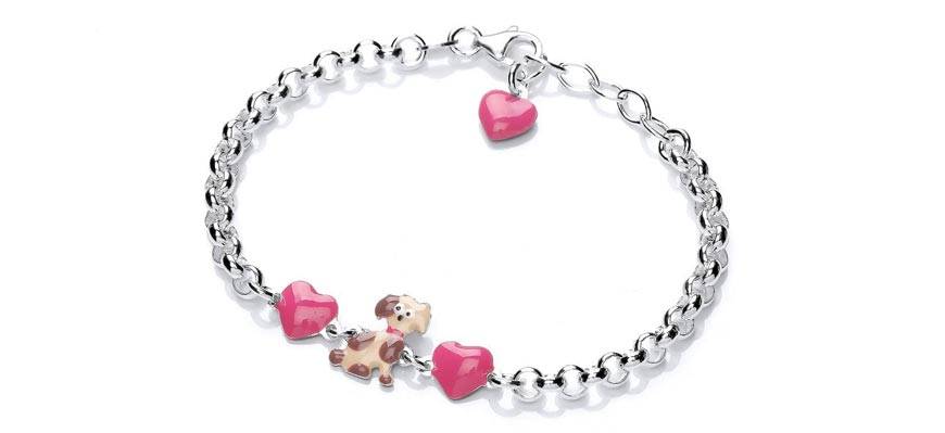 chain silver bracelet for kids