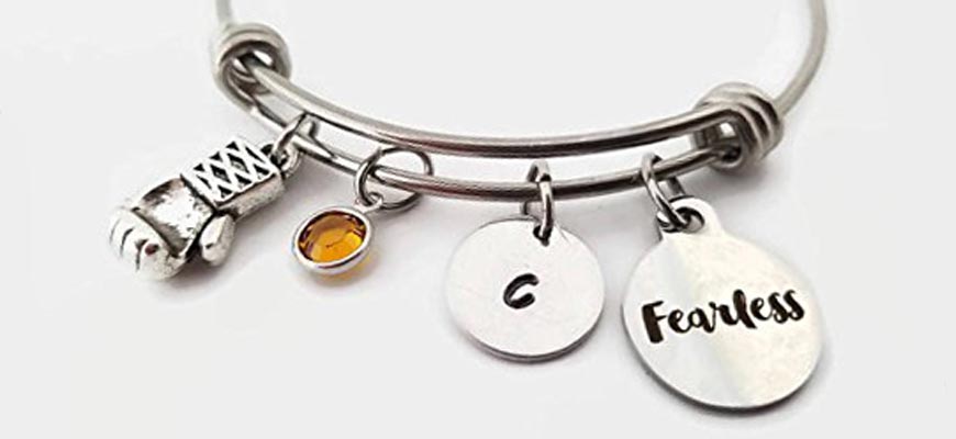 charm fearless bracelet