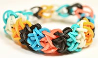 double x rubber band bracelets