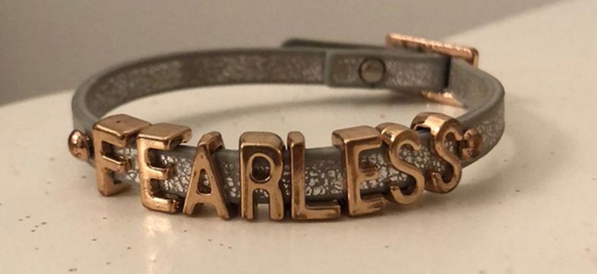 fearless bracelet