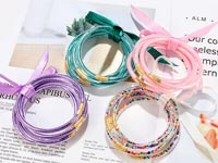 jelly bracelets with bow