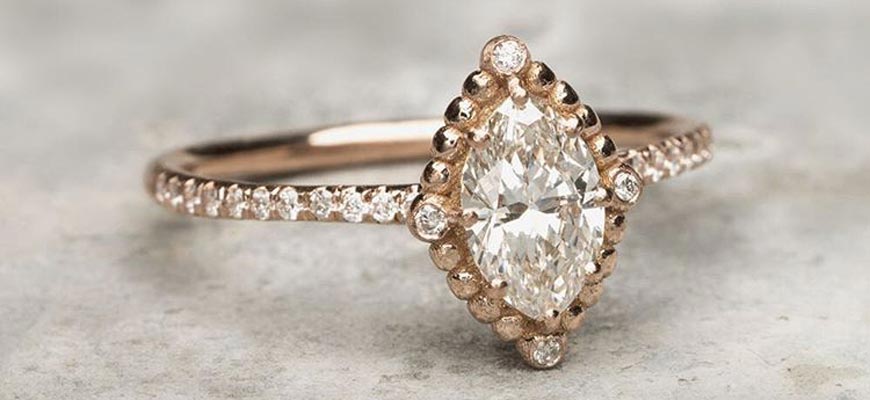 sofia kaman marquise diamond ring