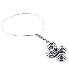 Balinese wirework silver earrings 2