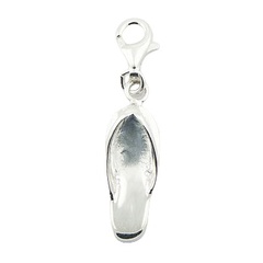 Authentical Sterling Silver Mini Fli-Flop Charm Pendant