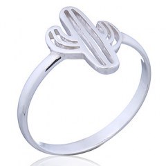 Sterling Silver Cactus Ring by BeYindi