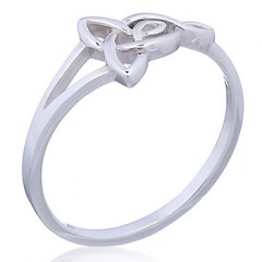 Celtic Flame 925 Silver Ring by BeYindi