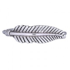 Bohemian Sterling Silver Feather Ring by BeYindi 
