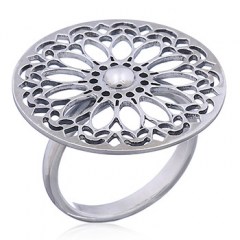 Wholesale 925 Silver Mandala Ring