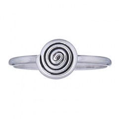 Tight Spiral 925 Silver Ring by BeYindi 