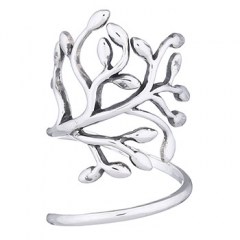 925 Silver Tree Branch Ring by BeYindi 