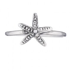925 Silver Starfish Ring Wholesale Jewelry by BeYindi 