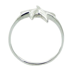 Starfish Ring in Polished Sterling Silver by BeYindi 