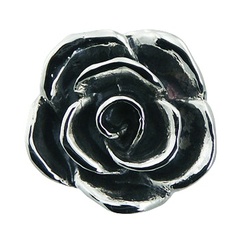 Rose Flower Designer Ring Sterling Silver by BeYindi 2