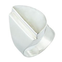 Fabulous Shell 925 Silver Jewelry Mother Of Pearl Silver Ring