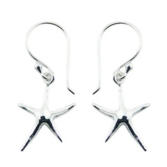 Sterling Silver Starfish Dangle Earrings Jewelry by BeYindi