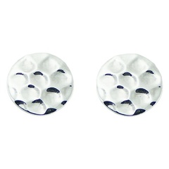 Beehive Structure Sterling Silver Stud Earrings by BeYindi