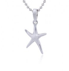 Sterling Silver Starfish Charm Pendant Planet Silver Jewelry