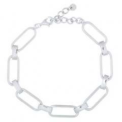 Sterling Silver Capsule Wire Work Chain Bracelets by BeYindi